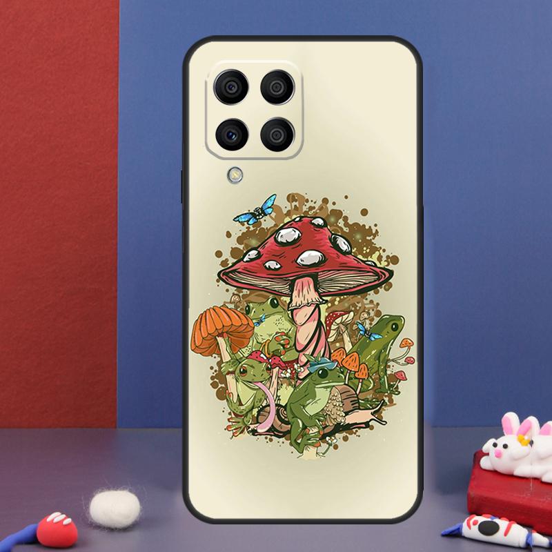 Cottagecore Frog Aesthetic Case For Samsung Galaxy M16 M06 M36 M56 M15 M11 M31 M21 M53 M13 M32 M52 M35 M55 M14 M34 M54