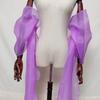 Fluffy Bridal Arm Sleeves Seethrough Ribbon Wrap Sleeves Puff Sleeves Wrap  Dance Dress Accessories