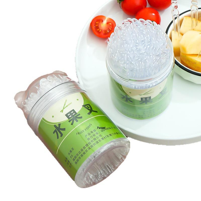 Newcomer Exclusive: 0.01 Free Shipping Disposable Fruit & Cake Forks - Household Safe