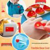 Five-Star Red Flag Face and Decoration Stickers - Small Adhesive National Flags for Events and Atmosphere