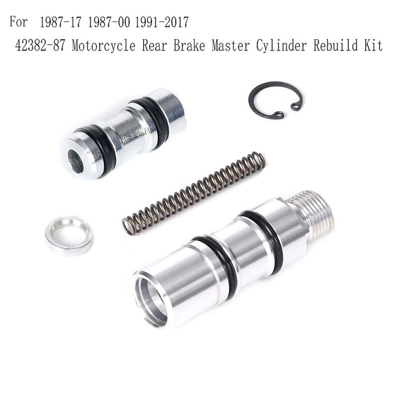 Wytrzymały-Dla -Davidson Softail 1987-17 FXR 1987-00 Dyna 1991-17 Zestaw do regeneracji hamulca motocyklowego - Tylny cylinder główny hamulca 42