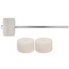 Stainless Steel Shank Classical Hammer Head Design Felt Pedal Hammer Beater Set(Felt Hammer)