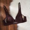 Small Milk Skin Summer Seamless Breathable Rabbit Ear Underwear Women's Micro-gathering No Steel Ring Anti-sagging Breast Bra