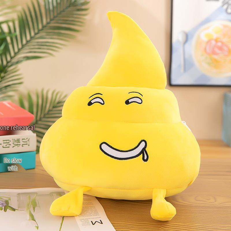Funny Feces Plush Pillow - Creative Prank Gift Doll