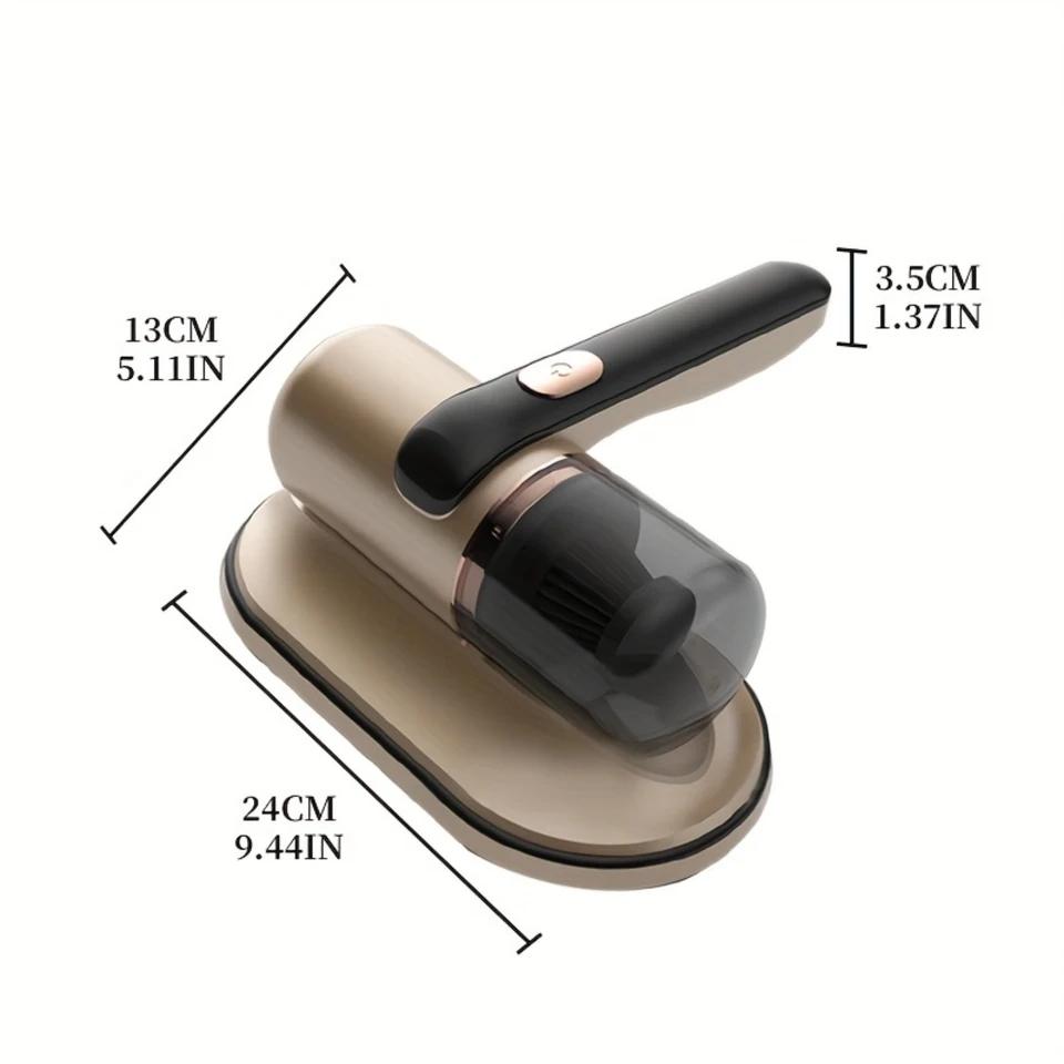 Household Mattress Vacuum Cleaner Ultraviolet Sterilization Machine Small Handheld Wireless Mite Remover USB Charging Portable