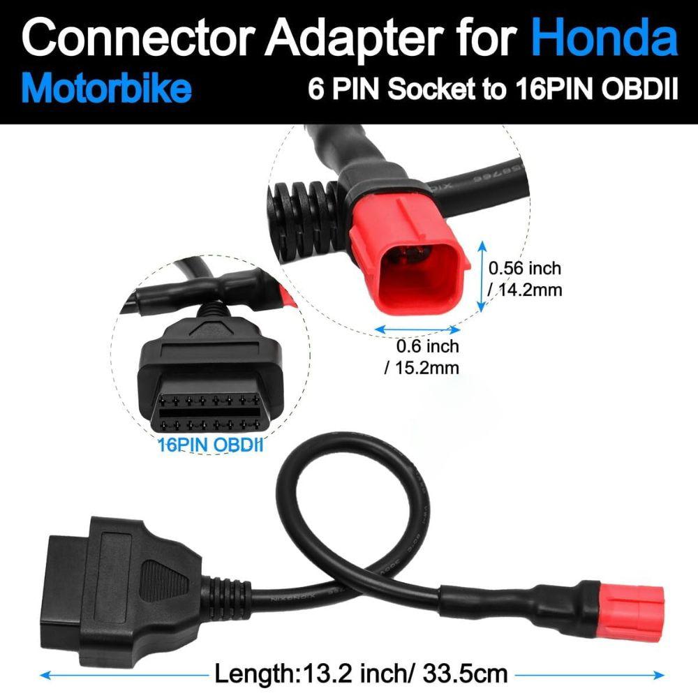Diagnostic Tool Compatible OBD2 Connector Cable Motorcycle Diagnostic Cable For Yamaha