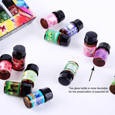 3ML 12PCS Natural Essential Oils Set Water-soluble Aroma Essential Aromatherapy Oil for Oil