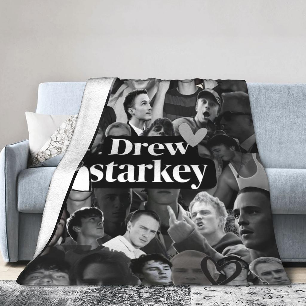 Drew Starkey Decke Qualität Warm Weich Überwurfdecke Winter Mädchen Jungen Sofa Stuhl Bequeme Tagesdecke