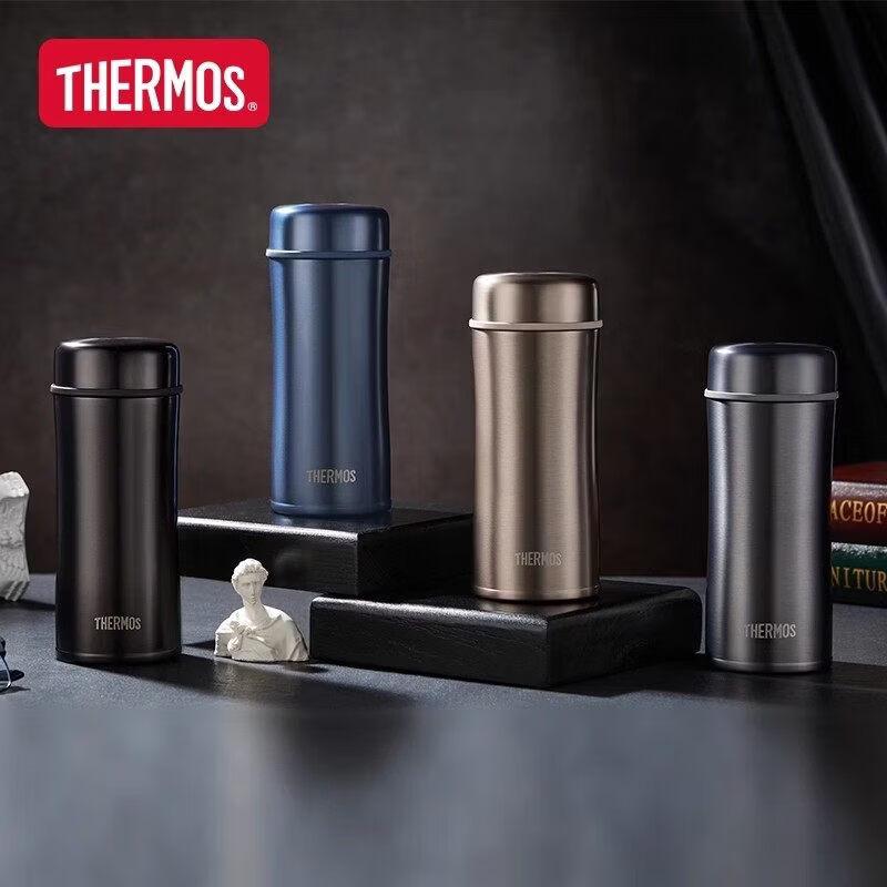 THERMOS 316L Stainless Steel Vacuum Insulated Tea Infuser Mug