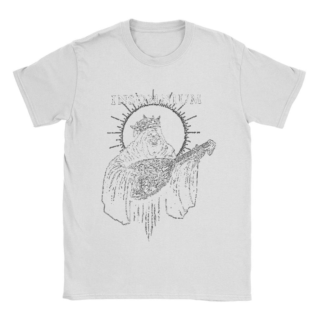 Letnia koszulka zespołu metalowego Insomnium dla mężczyzn i kobiet, unikalne koszulki, T-shirt 100% bawełna z nadrukiem graficznym