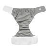 Adult Diaper Adjustable Washable Elderly Diaper Reusable Incontinence Nappy Pants501 Gray