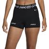 Nike Pro Comfortable Breathable Slim Fit Elastic Sports Shorts Women Shorts FV7839-010