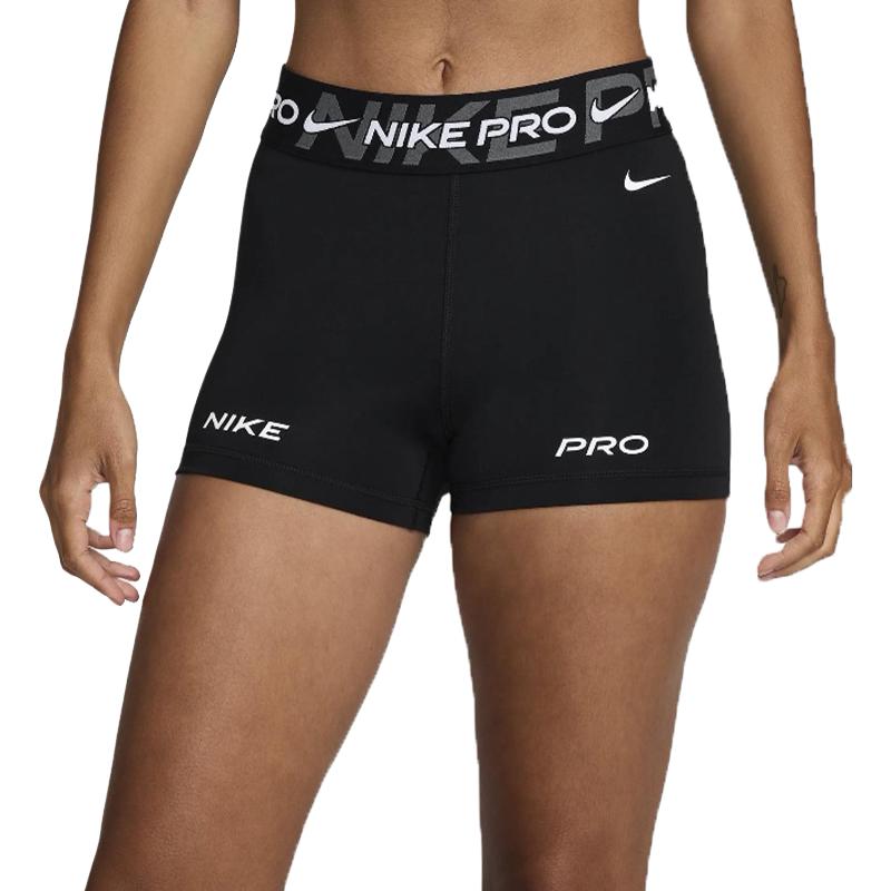 Nike Pro Comfortable Breathable Slim Fit Elastic Sports Shorts Women Shorts FV7839-010