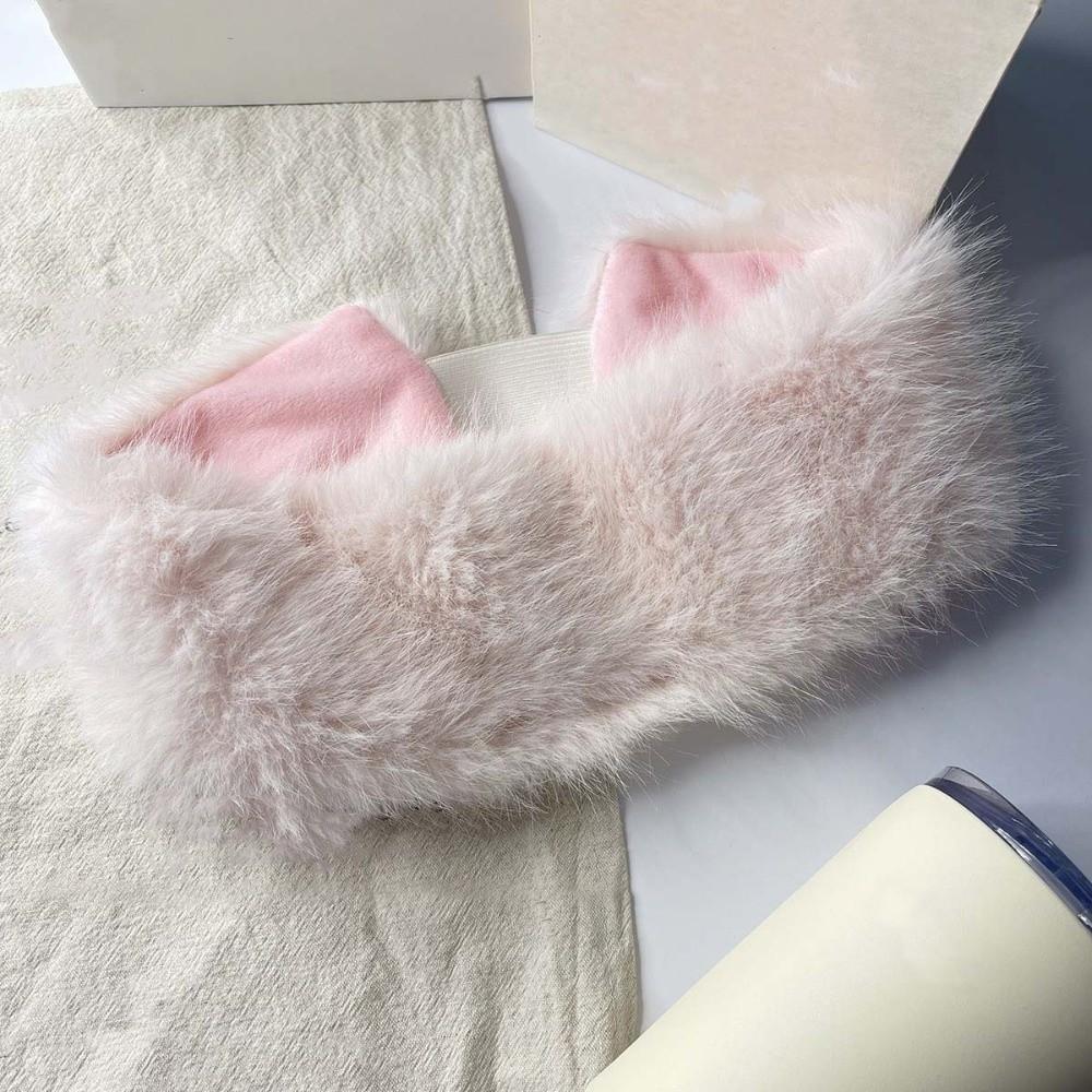 Thickened Ear Warmer Elastic Plush Hairband Fur Earwarmer Fur Headband Party