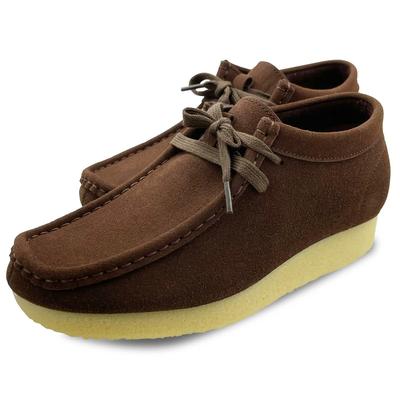Casual Boots Low Cut Boots Moccasins [BULLET JAM] Men's Women's (D.BROWN, 27.5 Cm)