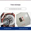 T35-11 Axial Fan Exhaust: Low-Noise Smoke Extractor with Duct Type Design (Sizes: 2.8/3.15/3.55/5.6)