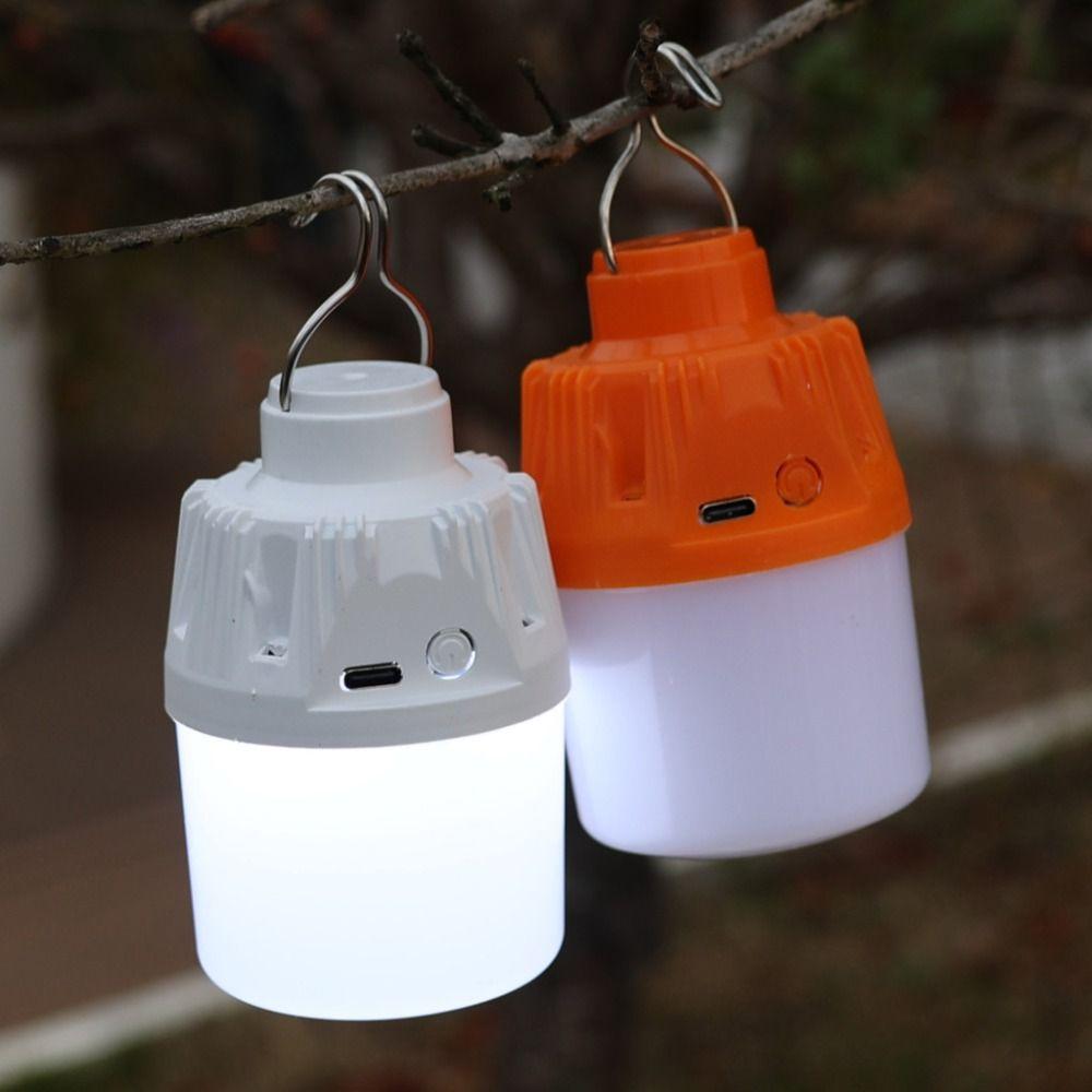 with Metal Hooks Emergency Lamp USB Street Lighting New Camping LED Lights  Outdoor