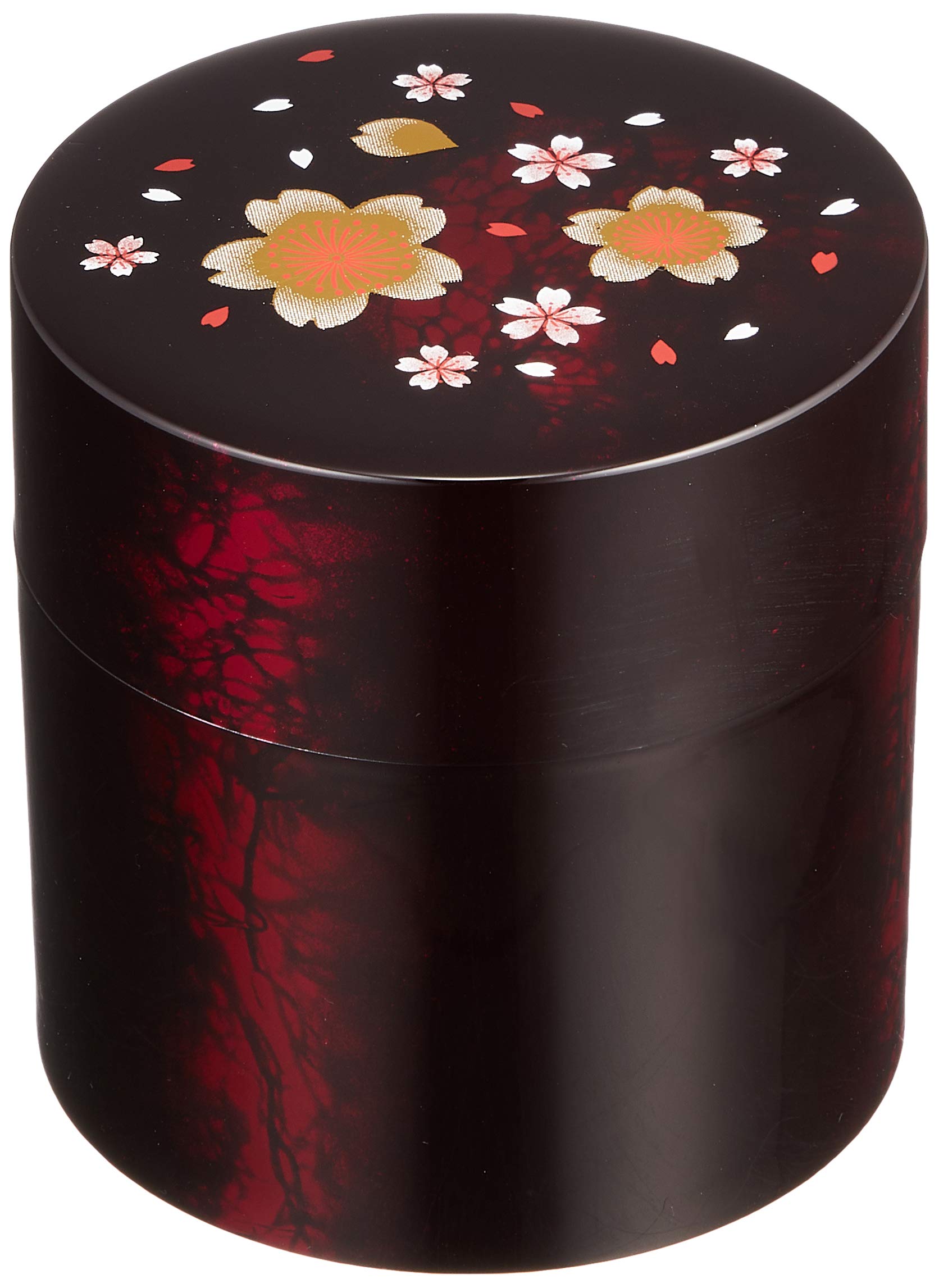 

Компания Nakatani Brothers Company Лаковая посуда Yamanaka Чайница Caddy Bekko Fukuzakura 33-4814