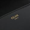 Celine Claude Shiny Calfskin Crossbody Bag, Shoulder Bag Regular Women's Black 115203BF4-38NO