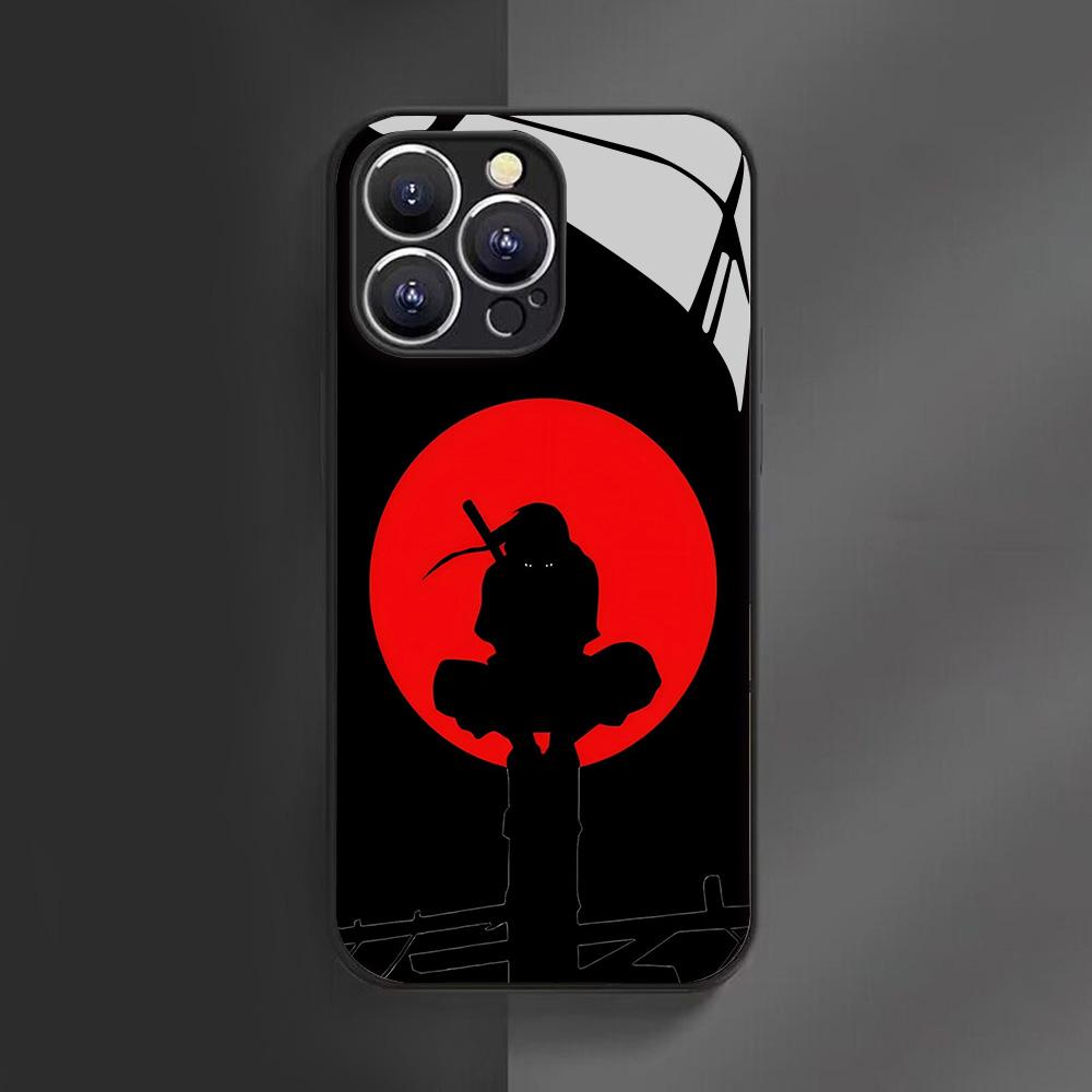 

Cool Anime N-Narutos Phone Case For iPhone 17e 17 16 16e 15 14 13 12 Mini 11 Air Pro XS Max XR X Plus Glass Silicone Frame iPhone 11 ProMax
