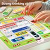 Puzzle Game: Children's Mobile Car Delivery, Car Huarongdao Toy Racing, Breakthrough, Problem Solving, and Challenge Table Game