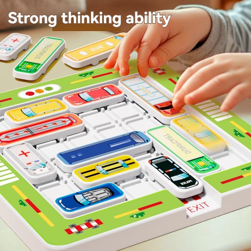Puzzle Game: Children's Mobile Car Delivery, Car Huarongdao Toy Racing, Breakthrough, Problem Solving, and Challenge Table Game