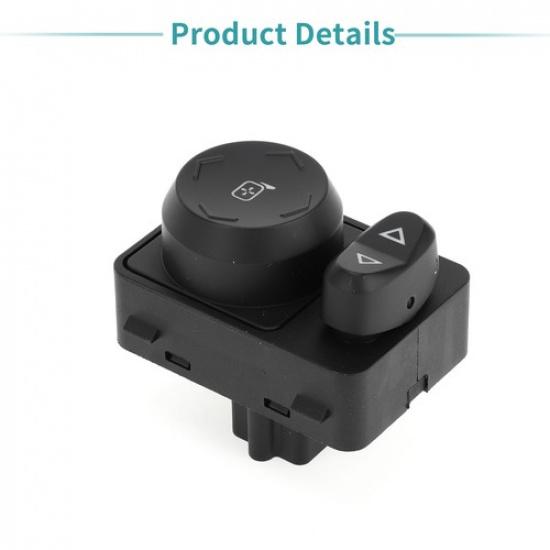 Car Mirror Switch Fit for Chevrolet Traverse 2009-2017 No.15808774 Black Metal
