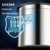 304 Stainless Steel Induction Soup Pot with Lid