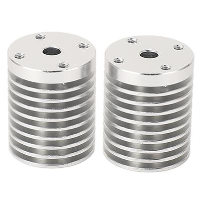 2Pcs Hotend Kühlkörper V6 Extruder Aluminium Kühlkörper für Voron 0,1 0,2 3D Drucker