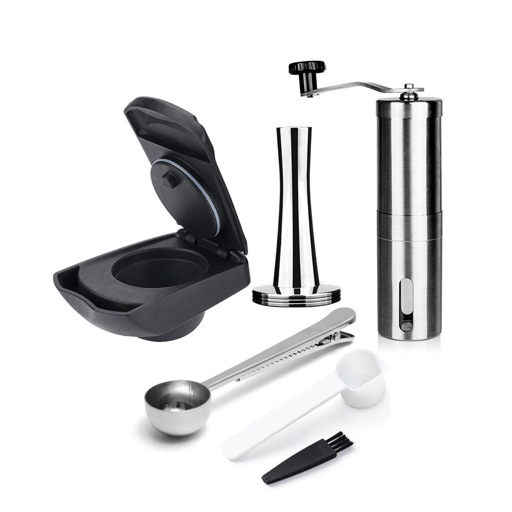 Reusable Refillable Coffee Adapter Powder Dish Cup Compatible with Dolce Gusto Lumio EDG325 Coffee Machine Drawer Holder
