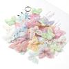 10PCs Artificial Flowers Butterfly Fake Flowers Gifts Wedding Decoration For Home Room Decor DIY Crafts Hair Brooch Accessories