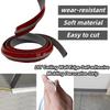 1PC 1m/2mX3cm Self-adhesive Wall Corner Skirting Line Molding Ceiling Internal Strip Edge Trim Strip Home Decorative Supply