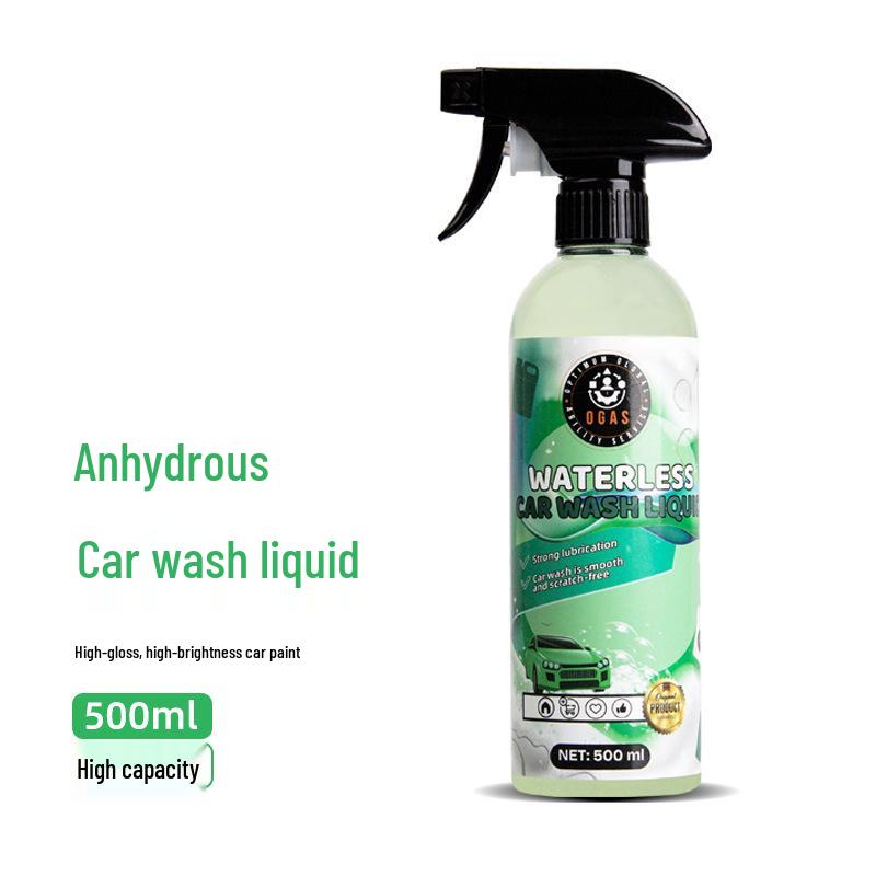 High-Foam Car Wax & Wash: Concentrated Decontaminant, Polish, and Water Repellent