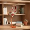 Floral Flamingo Figurine | Freestanding, with Metal Base, for Garden
