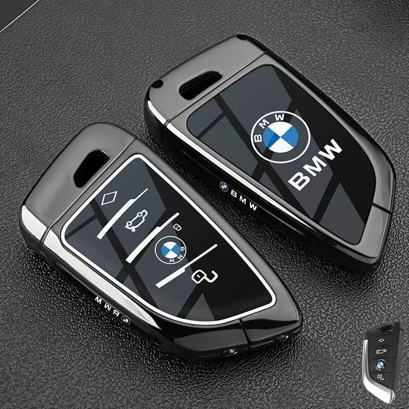 BMW Schlüsseletui für i3, iX3, 2er/3er/5er/7er Serie, X1/X3/X5/X6/X7, i7 und IX1 Modelle