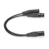 JORINDO JD606 XLR Male to Dual XLR Female Cable YType Splitter o Microphone Cable