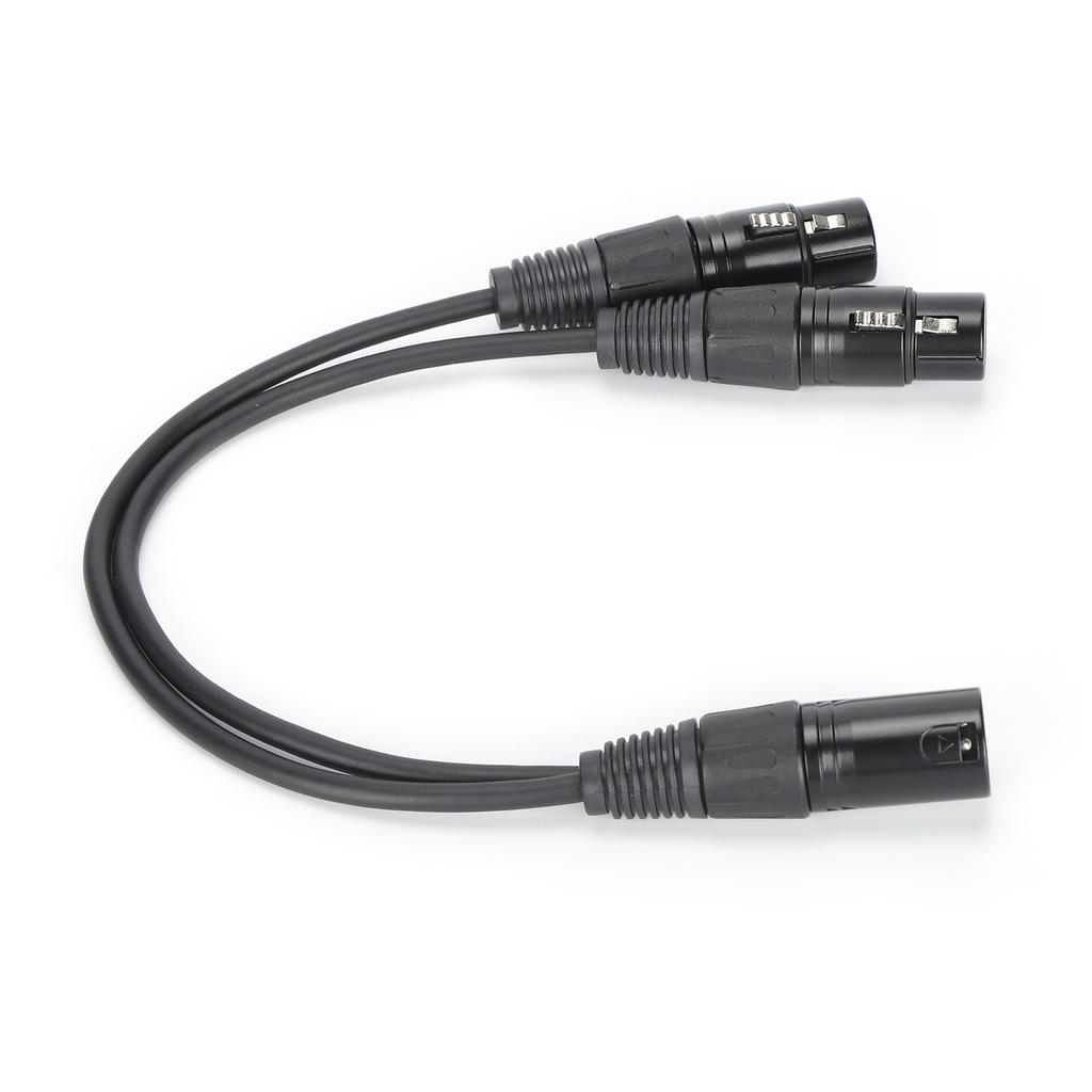 JORINDO JD606 XLR Male to Dual XLR Female Cable YType Splitter o Microphone Cable