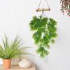 Artificial Green Fanleaf Plants Hanging Rattan Decoration Window Decor Artificial Green Ferns