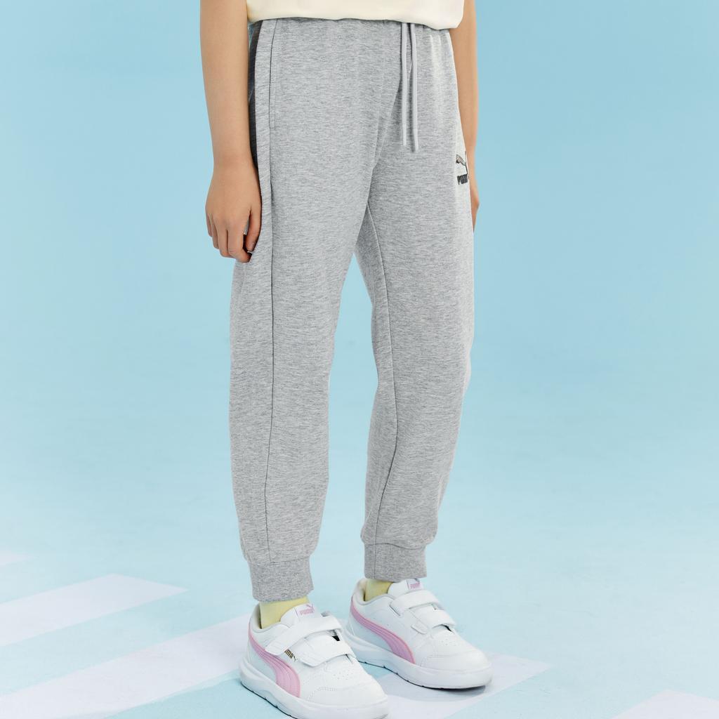 PUMA Knitted Sweatpants Medium Heather Gray 353924108204-00502