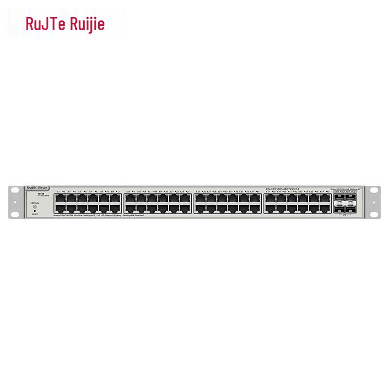 Ruijie RG-NBS3200-48GT4XS-P-E 48-Port Gigabit PoE+ Managed Switch