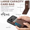 2 IN 1 N52 Magnetic Attraction Wallet Case For iPhone 17 12 13 14 Plus 15 16 Pro Max 16e 17e Air For Magsafe Retro Leather Cover