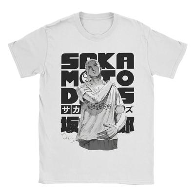 Vintage Sakamoto Days Taro Sakamoto T Shirt Men Cotton Short Sleeve  Round Neck Summer Tops Shirts