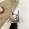 Niche Design New Bow Metal Buckle Mini Fashion One-shoulder Handbag Chain Crossbody Bag Women
