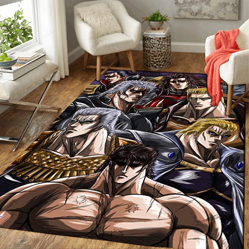 Fist of the North Star Rug Floor Mat for Living Room or Bedroom Soft and Comfortable Carpet a Gift for Birthday and Holiday.SFF0917559