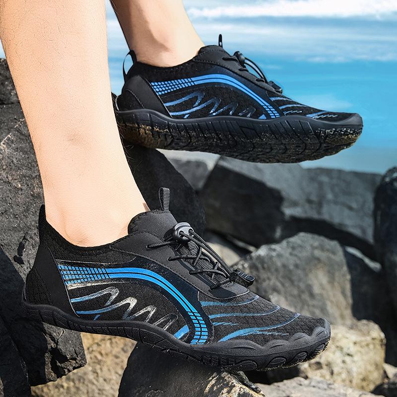 New outdoor quick-drying amphibious fishing shoes men's swimming beach wading shoes women's outdoor sports non-slip track and field