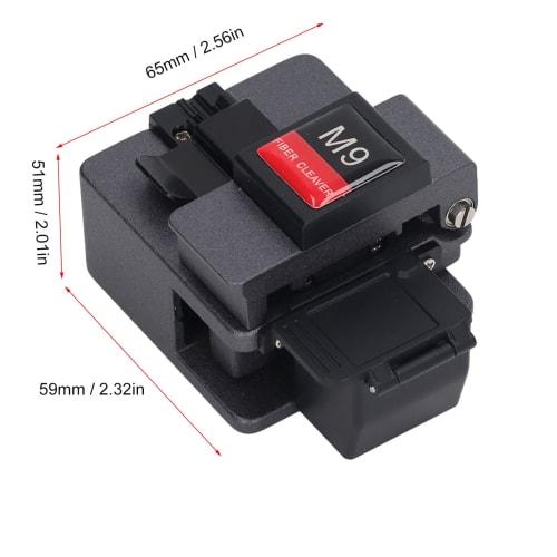 Optical Fiber Cutter, Precision Cutting Tool, High Precision, Low Loss, Lightweight, FTTH Optical Fiber Cutter with Full Protection