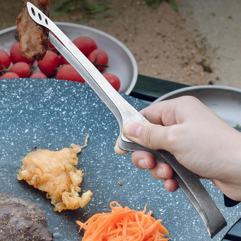 Grill Tongs Cooking Utensils Tongs Heat Resistant Cooking Utensils For Outdoor Barbecue Camping Buffet Kitchen Serving China Mainland