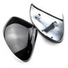 For Volkswagen Golf MK8 VIII 8 Side Mirror Covers Caps (Carbon Look)   2022 for VW Glossy Black Wing Rearview
