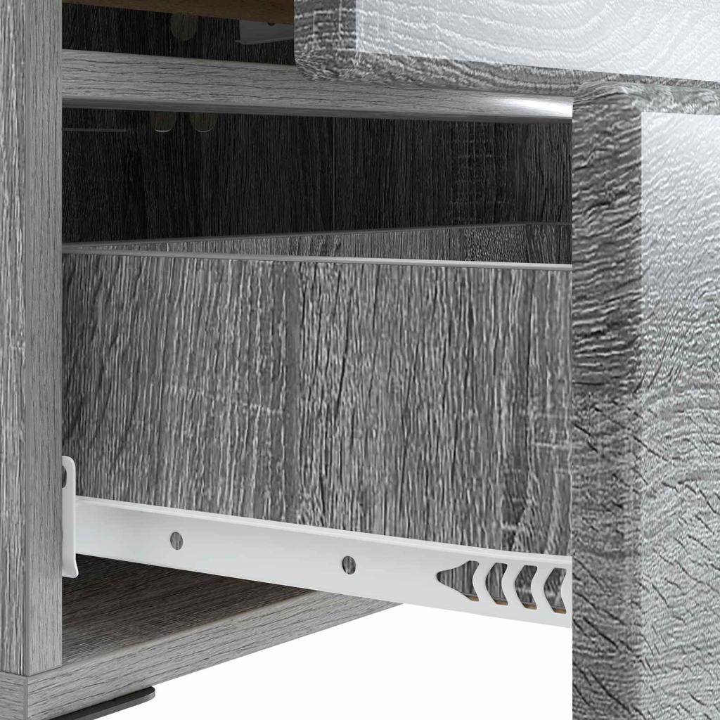 Nightstand Grey Sonoma 43 x 34.5 x 47.5 cm Particleboard