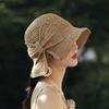 Women's Handmade Straw Sun Hat - Fashionable Summer Beach Hat with Sun Protection